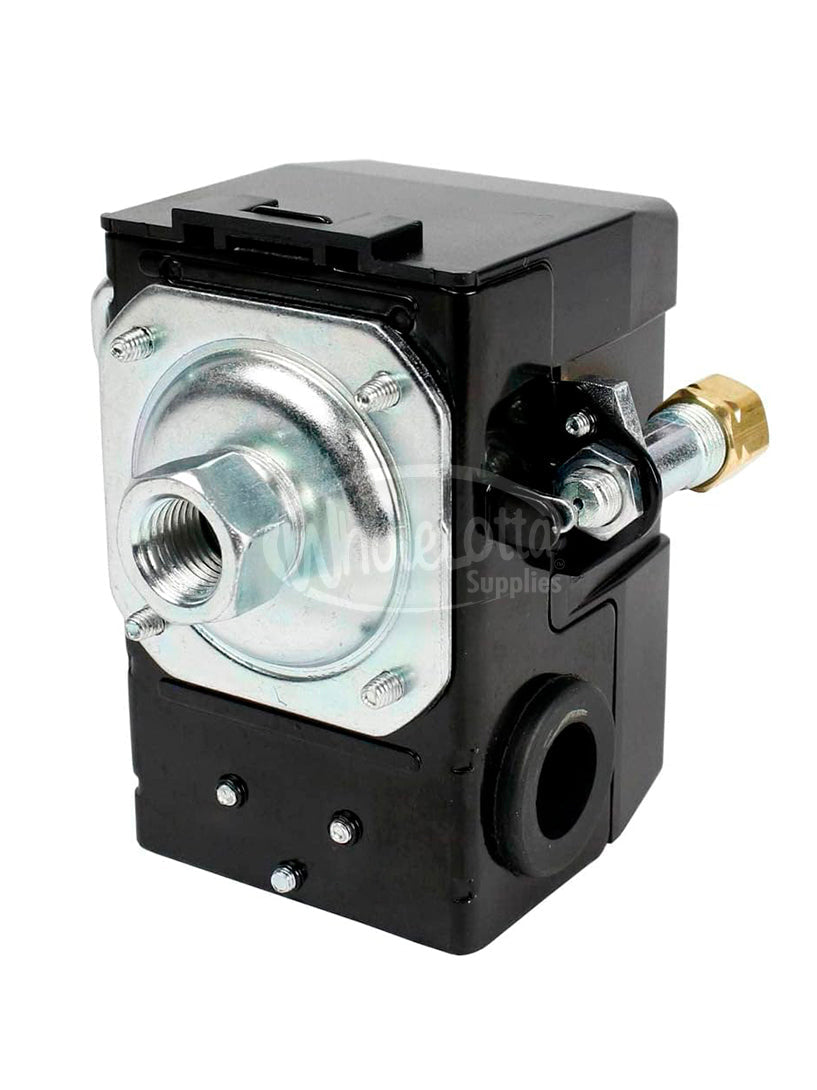 LEFOO Pressure Switch 95-125 PSI 1 Port Air Compressor Control w/ Unloader 20AMP