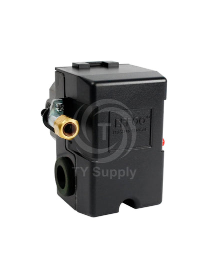 Kit para Compressor Pressostato 80-125 PSI 1 via - Escorrega o Preço Kit para Compressor Pressostato 80-125 PSI 1 via - Escorrega o Preço